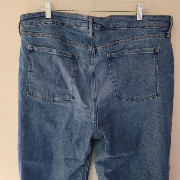 Old Navy Blue Sky High Wide Leg Jeans Size 18 - Picture 8 of 16